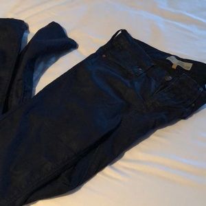 Topshop Leigh coated skinny jeans